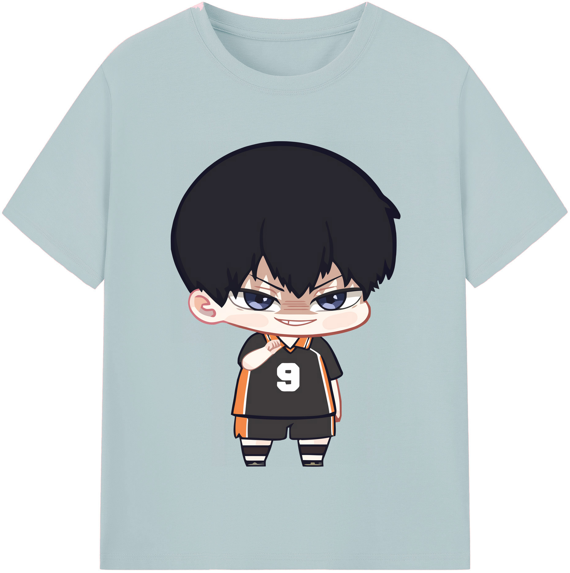 （画像用） ハイキュー!! Haikyu!! 綿100％半袖Tシャツ（フロントプリント）